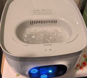ポチットクエン酸洗浄中
